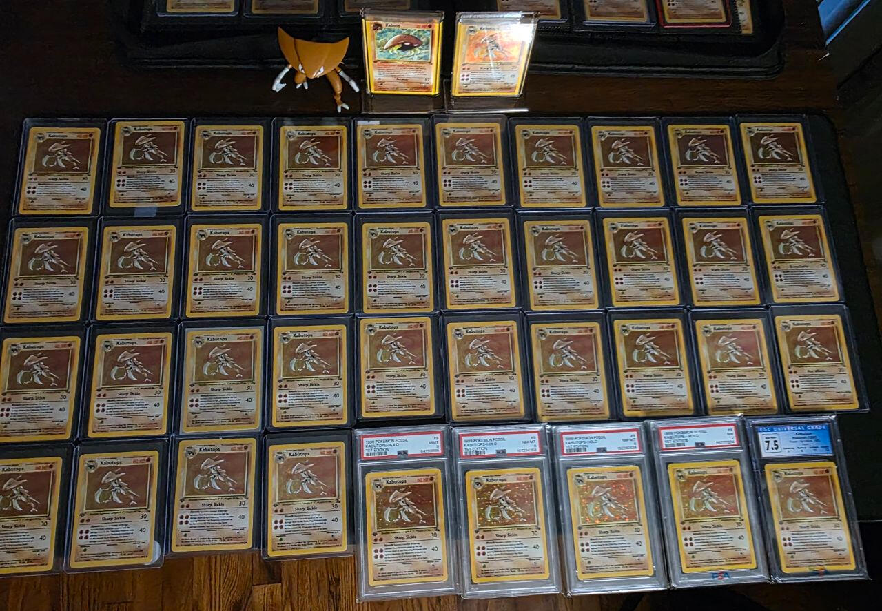 Where we are now. 40 Kabutops